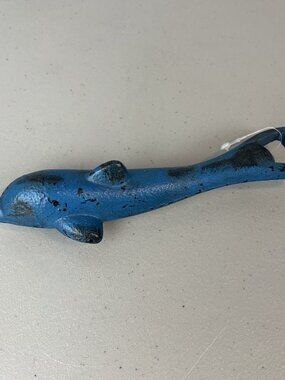 Dolphin Bottle Opener Cast Iron Coastal Beach Ocean Theme Beach House Tiki